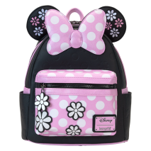Disney - Minnie Floral Rock the Dots Mini Backpack