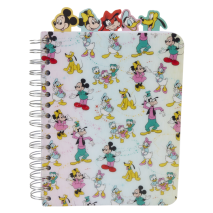 Disney: D100 - Mickey & Friends Classic Stationary Spiral Tab Journal