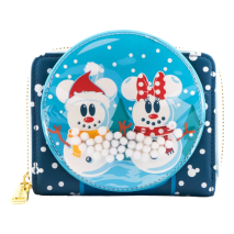 Disney - Mickey Mouse Snowman Snow Globe Purse
