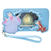 Cinderella - Princess Lenticular Zip Around Wallet