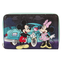 Disney - Mickey & Minnie Date Drive-In Zip Wallet
