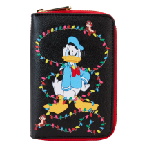 Disney - Donald wrapped in Lights Zip Wallet
