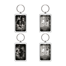 Twilight - Lucite Keychain E&F Ed & Bella Cast BTS