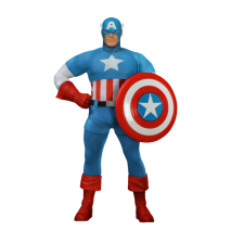 Captain America - Silver Age Edition One:12 Collective Figure