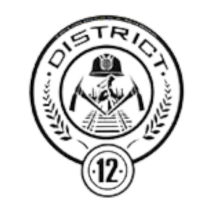 The Hunger Games - Laptop Decals District 12