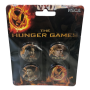 The Hunger Games - Pin Set of 4 Cast