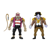 Teenage Mutant Ninja Turtles: Turtles in Time - Pirate Rocksteady & Bebop Action Figure 2-pack