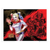Suicide Squad (2016) - Harley's Heroes Art Print