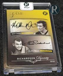 Aussie Rules - Greats of the Game Dynasty Richardson Signature Card