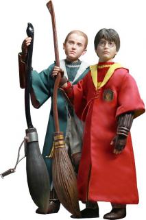 Harry Potter - Harry & Draco Quidditch 12" 1:6 Scale Action Figure Twin Pack