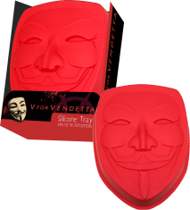 V for Vendetta - Mask Silicone Cake Mould