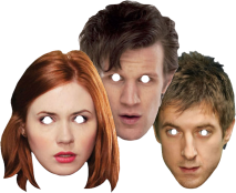 Doctor Who - Companions Face Mask 3-Pack