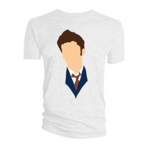 Doctor Who - David Tennant Vector Head T-Shirt XL