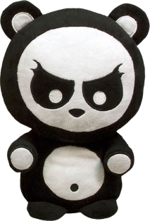 Angry Panda - 10" Plush