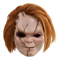 Child's Play 6: Curse of Chucky - Chucky Scarred Plastic Maskw/Hair