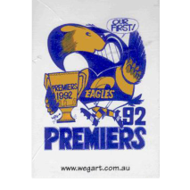 WEG - West Coast 1992 AFL Card Set