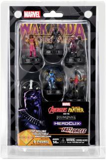 Heroclix - Avengers Black Panther and Illuminati Fast Forces 6-pack