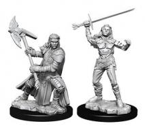 Dungeons & Dragons - Nolzur’s Marvelous Unpainted Minis: Female Half-Orc Fighter