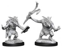 Magic the Gathering - Unpainted Miniatures: Goblin Guide & Bushwacker