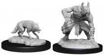 Dungeons & Dragons - Nolzur's Marvelous Unpainted Miniatures: Jackalwere & Jackal