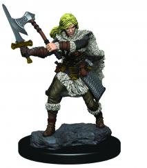 Dungeons & Dragons - Icons of the Realms Female Human Barbarian Premium Miniature