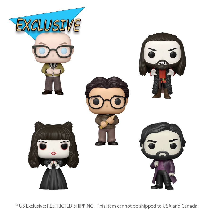 What We Do In The Shadows - Nandor & Crew US Exclsuive Pop! Vinyl 5 ...