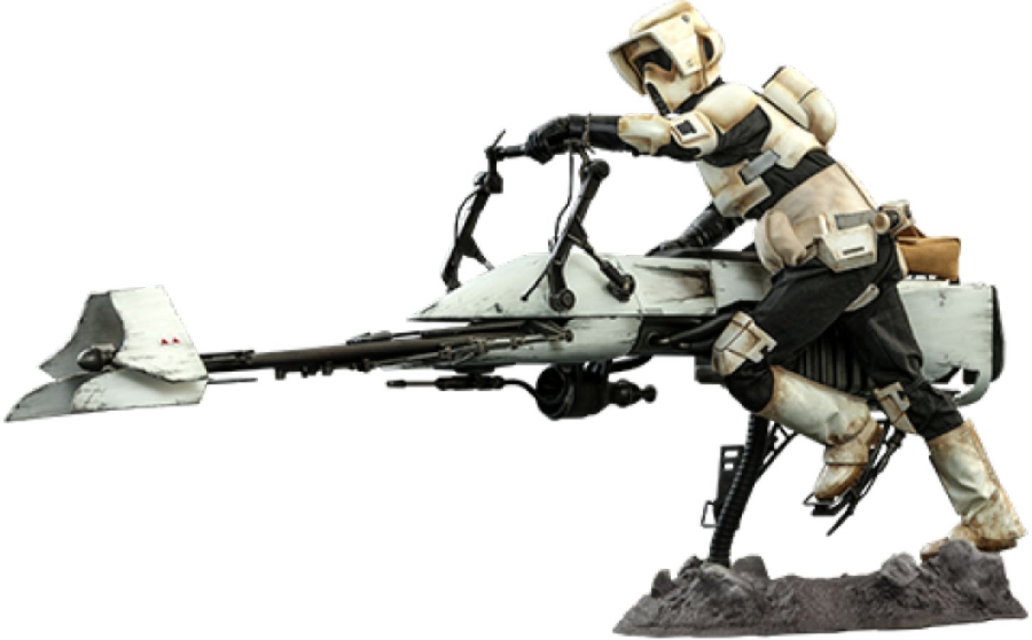 star wars speeder bike toy