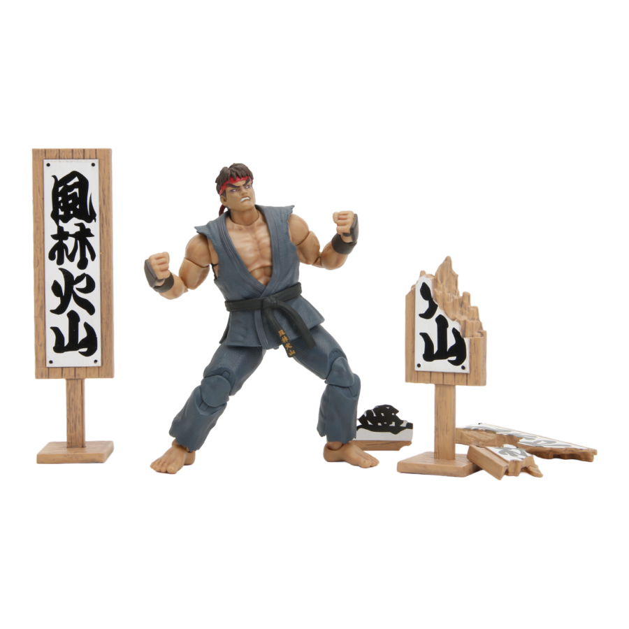 Ultra Street Fighter II Evil Ryu 1/12 Scale Action Figure Deluxe Set  (Exclusive)