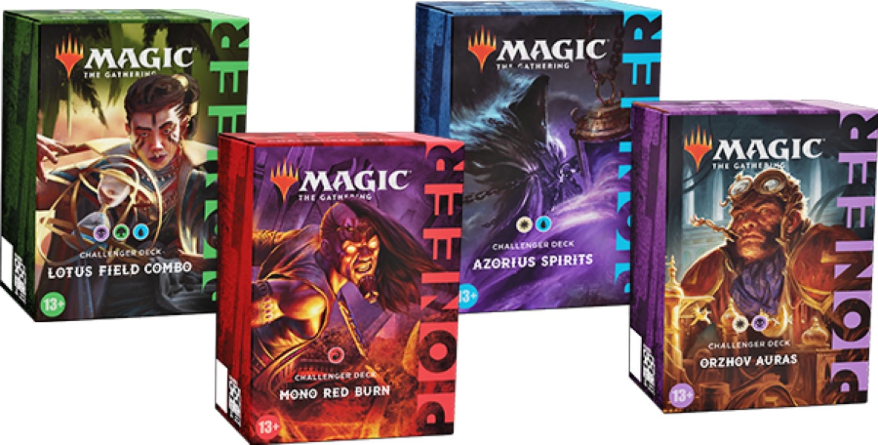 Magic the Gathering - Pioneer Challenge Decks (Display of 8) | Ikon ...